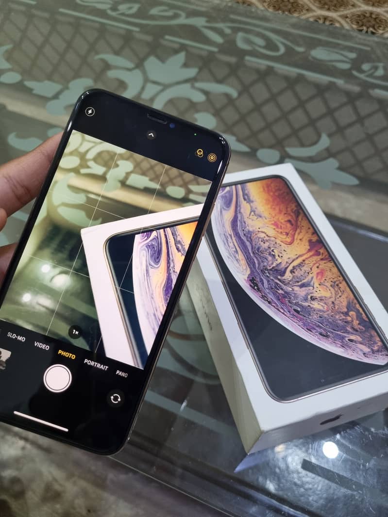 iPhone XS Max PTA  with box 2