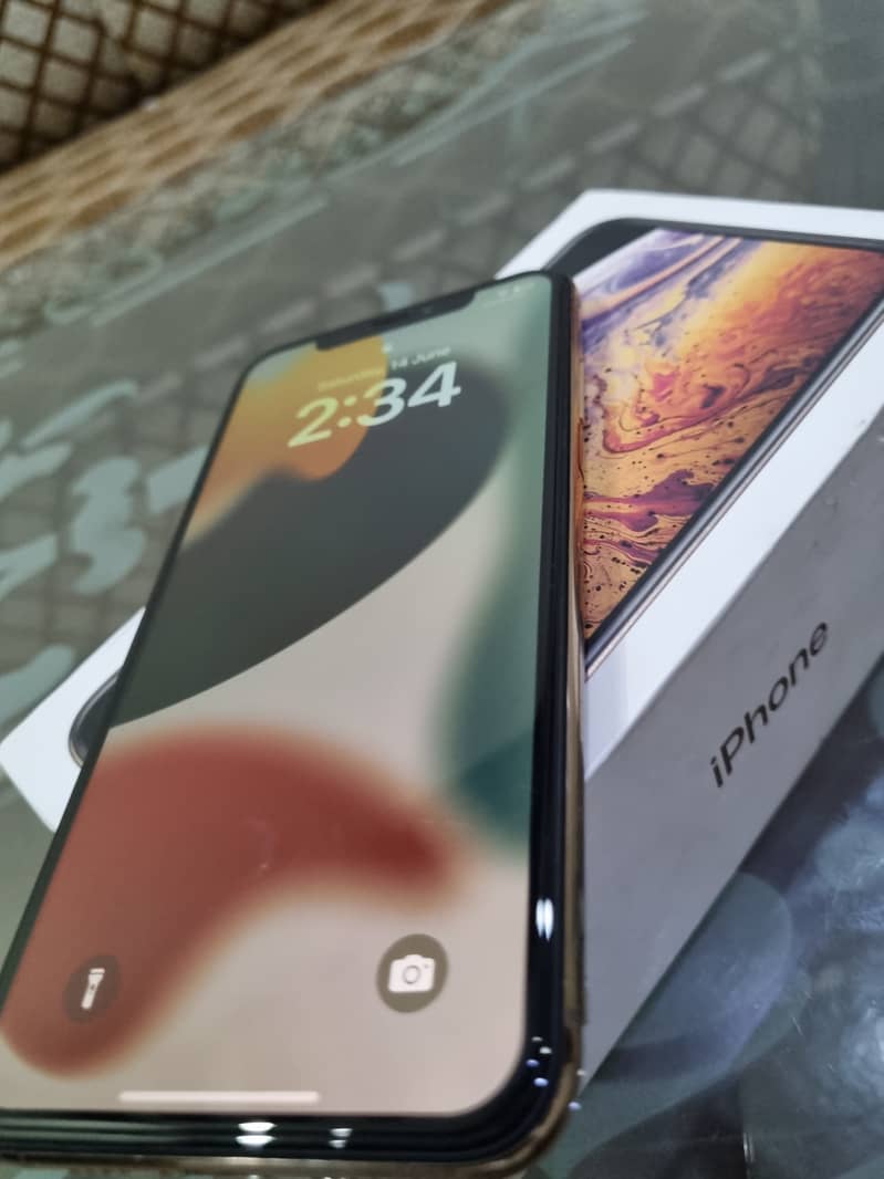 iPhone XS Max PTA  with box 7