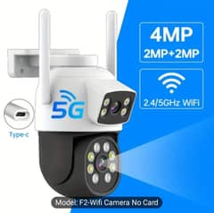 Wifi Dual-Lens 4MP Security Outdoor Camera 360° 5G PTZ 0323/2854641