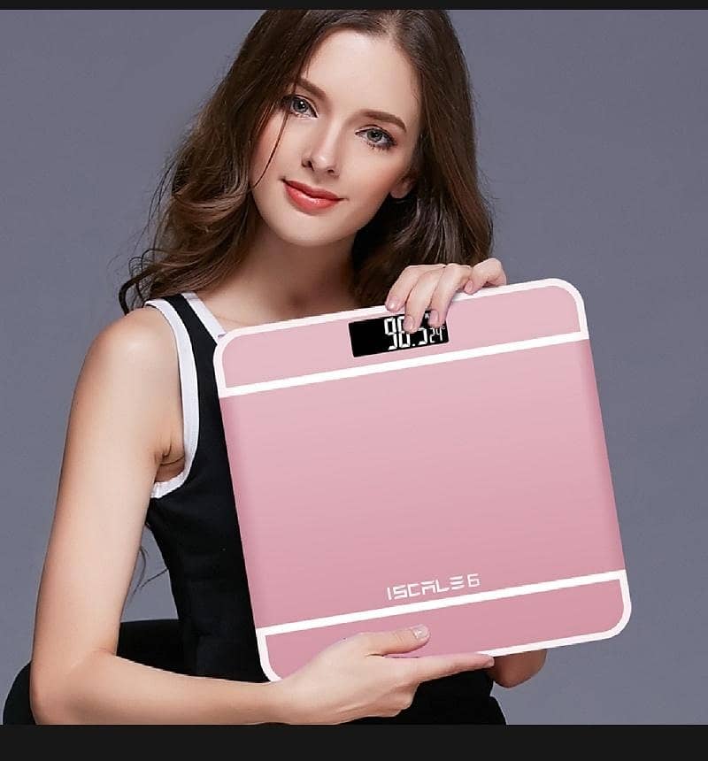 iScale Digital Weight Machine – LCD Display, High Accuracy, Smart 3