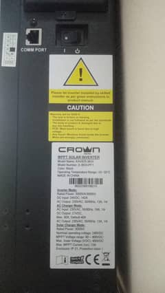 Solar Inverter for Sale – Crown Micro Xavier 3KW