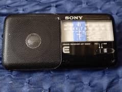 Sony ISF 350 pocket size radio very long battery time good