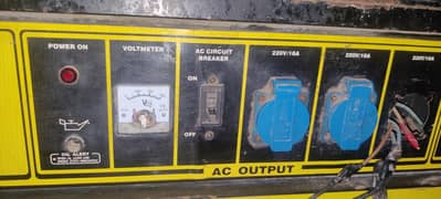 Gasoline brand generator  5500