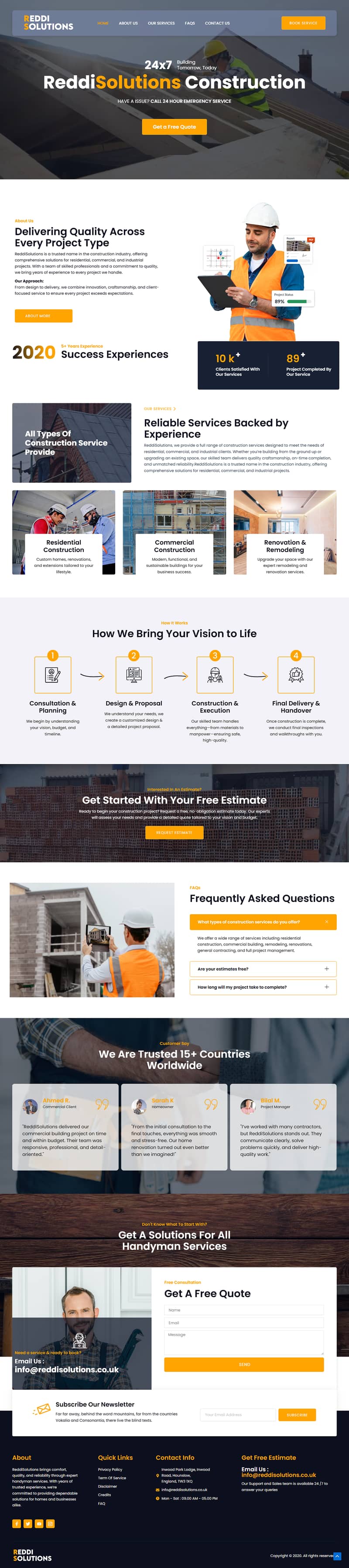 Best WordPress Website Design Services | Modern & Responsive 1