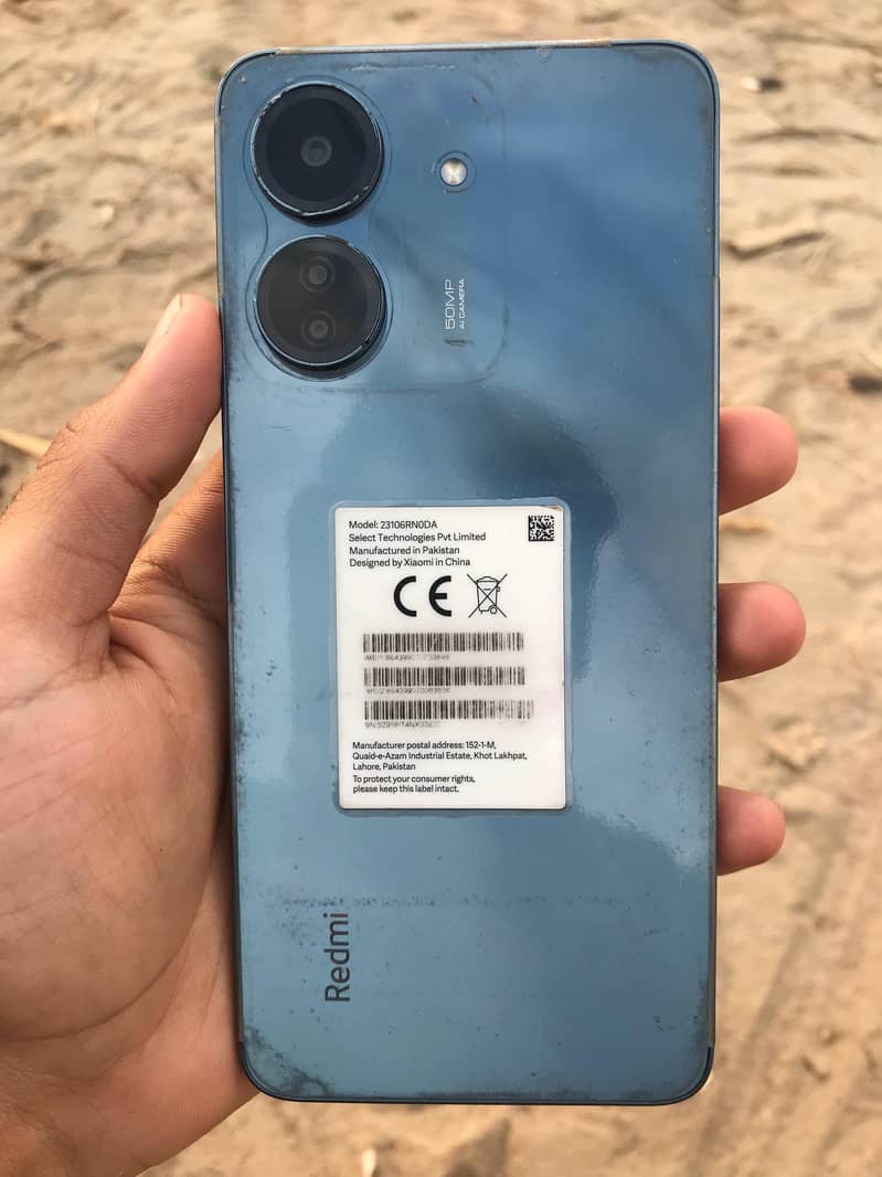 Redmi 13 c PTA approved dual SIM condition 10/10 0