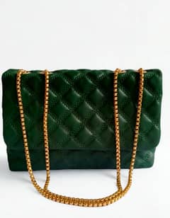 Elegant Quilted Chain Shoulder Bag