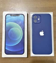 Iphone 12 PTA dual phy 128 with box