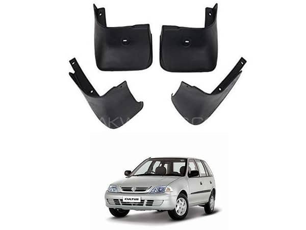Mud Flap Set for Suzuki Cultus (2007-2017) - 4 Pieces