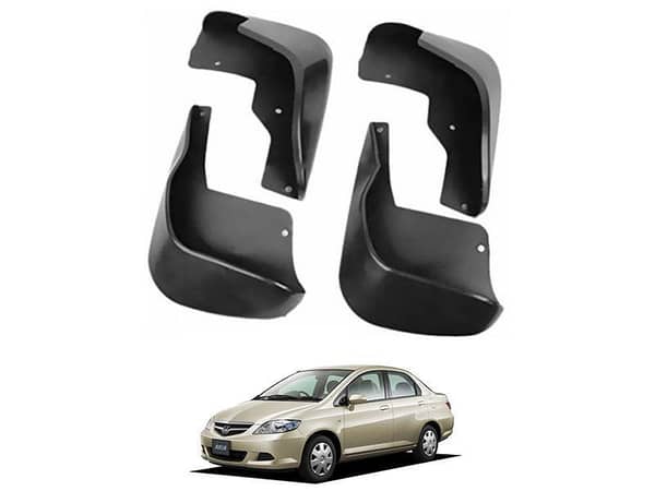 Mud Flap Set for Honda City (2006-2009) - Includes 4 Pieces