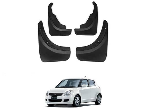Mud Flap Set for Suzuki Swift (2010-2017) - Includes 4 Pieces