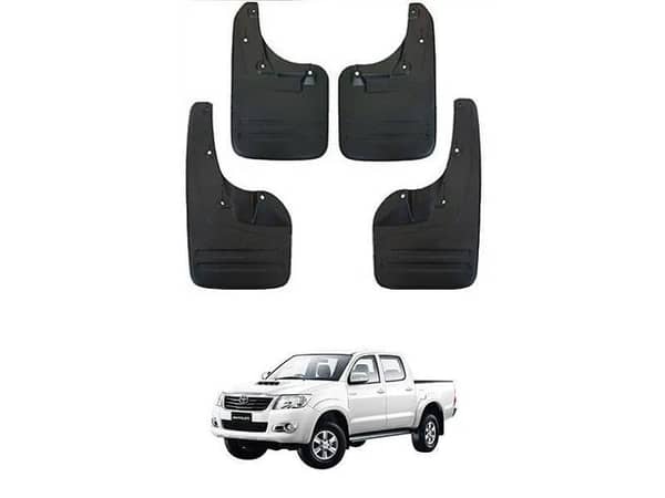 Mud Flap Set for Toyota Vigo 4x2 (2005-2015) - Includes 4 Pieces