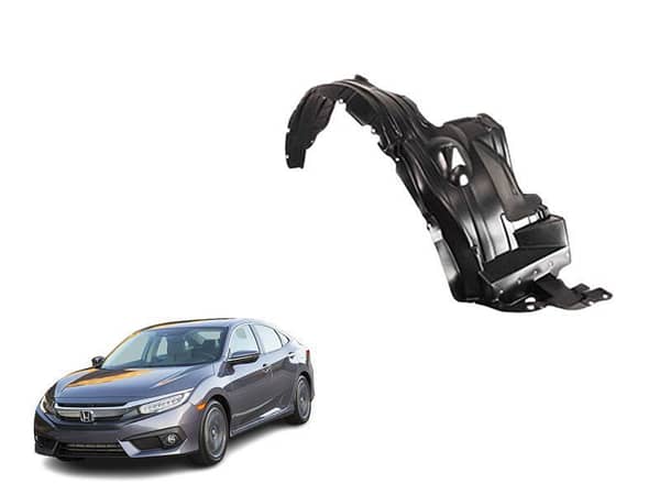 Right-Hand Fender Shield for 2016-2021 Honda Civic - Imported
