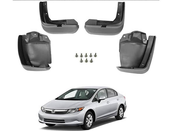 Mud Flap Set for Honda Civic (2012-2016) - 4 Pieces