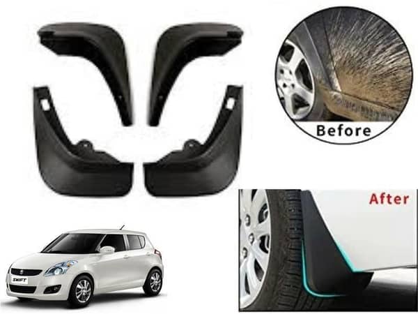 Suzuki Swift Mud Flaps Set (4 Pieces) for 2010 to 2020 Models