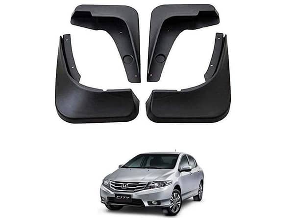 Set of 4 Mud Flaps for Honda City (2009-2017)