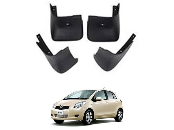 Mud Flap Set for Toyota Vitz (2005-2010) - 4 Pieces