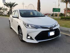 Toyota Grande X beige interior