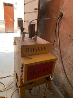 Steam press boiler double iron