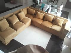 L shape sofa