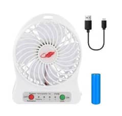 Mini Rechargeable Fan WHATSAPP : 03186692626