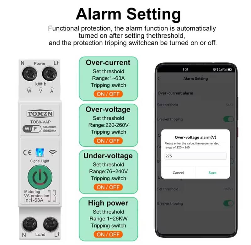Tomzn wifi Smart Switch 1