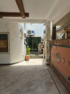 Facing park 1kanal upper portion with Lower Portion Locked Available For Rent in E Block DHA phase-5