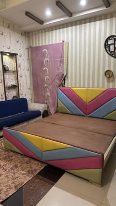 Master Bed good condition without mattress