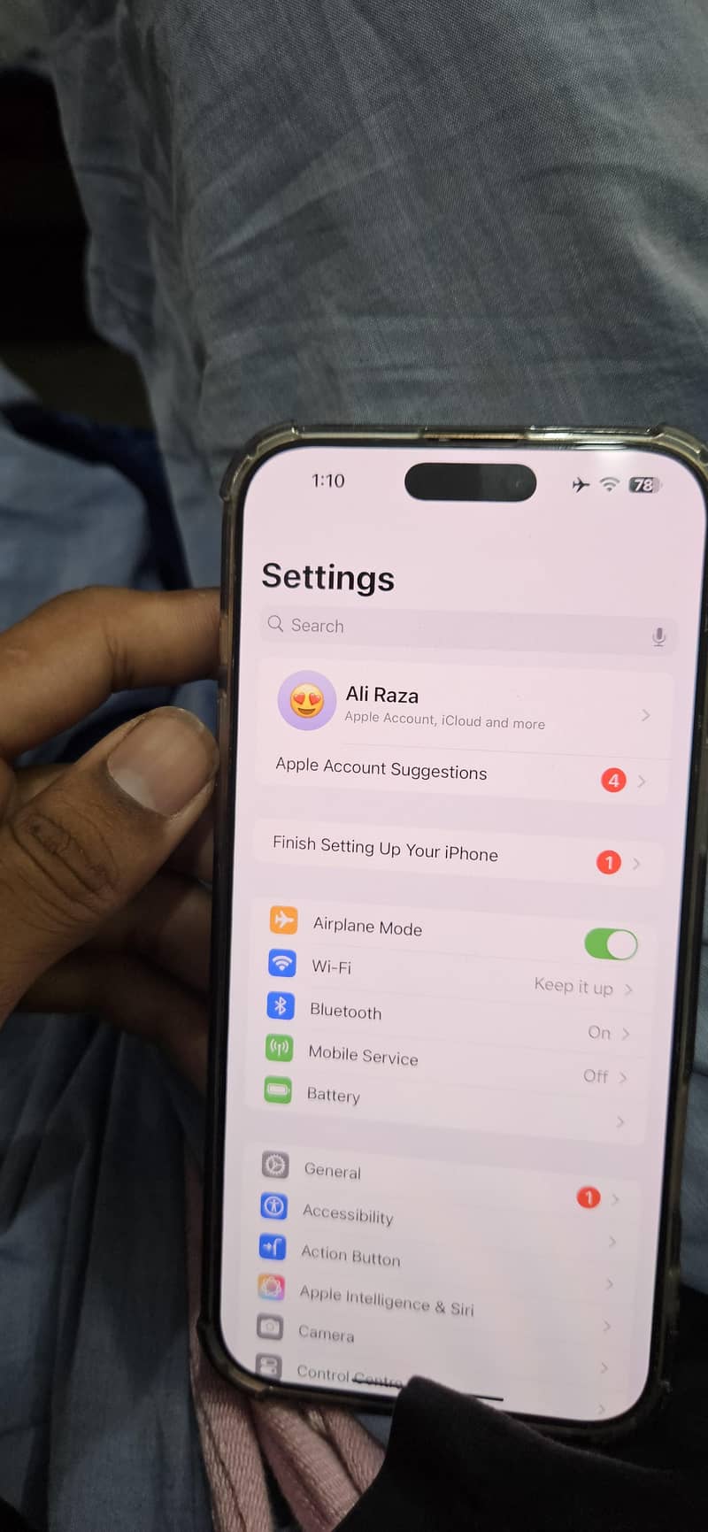 Iphone 16 Pro Max Jv LLA Model Non Pta 10/10 condition 7