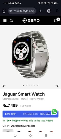 zero lifestyles mostt demanded watch Jaguar