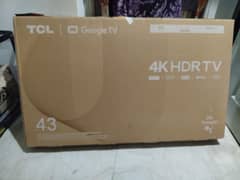TCL 4K HDR TV 43’’