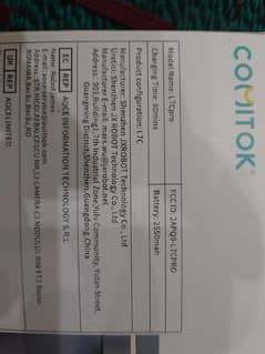 COMITOK GIMBL AND STABLIZER. model L7C pro