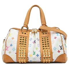White Louis Vuitton Monogram Multicolor (Original Guarantee)