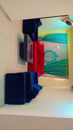 Daily basis 1bed ROM full furnished apartments safe and scour 100%coupe allow