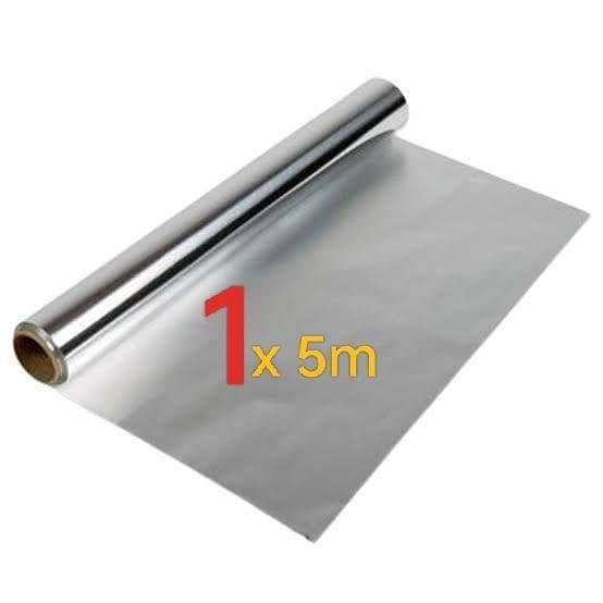 Ultra-Thick Heavy Duty Aluminum Foil Roll by [Brand Name] - Food Safe Kitchen Wrap for Cooking and Baking