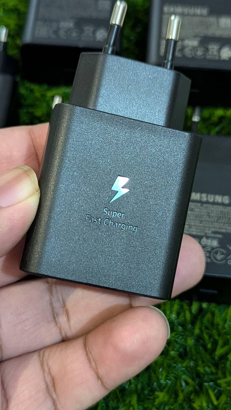 Samsung 45W Original Super Fast Charger 2.0 Galaxy S25 S24 s23 Ultra w 3
