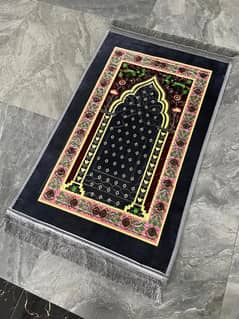 Prayer mat fully china Jainamaz high quality rugs / janamaz/ Jayinamaz