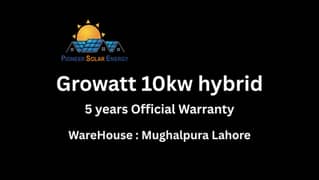 Growatt 10kw hybrid IP65 Solar Inverter