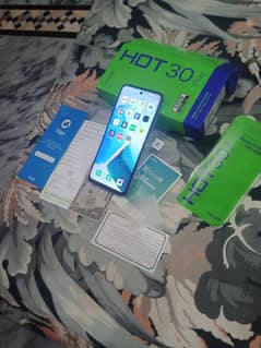 Infinix hot 30 play 4 64 with box No open No repair Official PTA proof