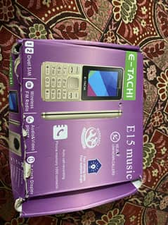 Etachi E15 mobile for sale with box