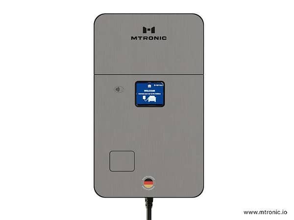 MCharger Connected 22 kW Type 2 EV Charger - Single Phase or 3-Phase, Made in Germany