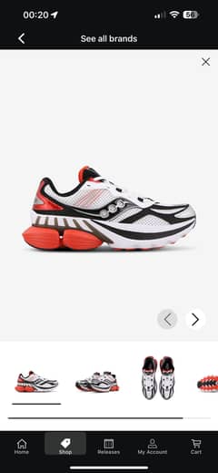 Men saucony trainers new