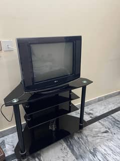 LG tv and Samsung company trolley