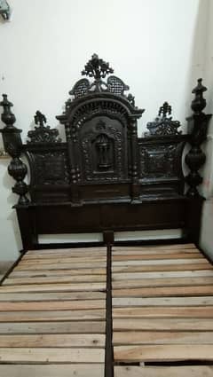 Beautiful haveli design double bed sale