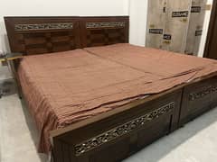 2 single beds (Newly purchased)