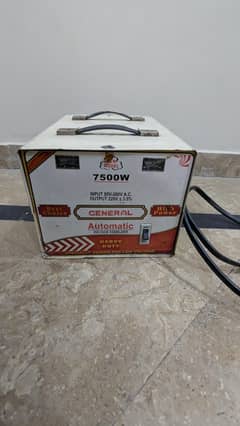 Stabilizer 7500 watt