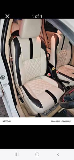 Car seat Poshish Japanese Leather For All Cars Home Service available