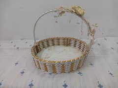 Fancy wooden basket ( set of 4 baskets )