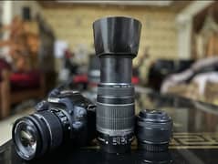 Canon 200D DSLR with box