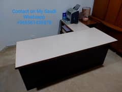 American Solid wood executive Office Table, Glass table & Dining Table