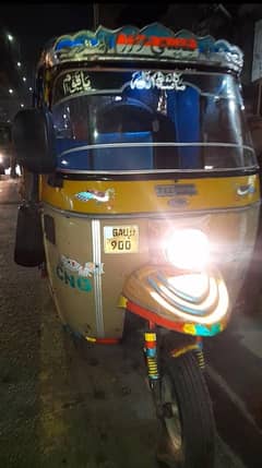 Tez Raftar 200cc 6 Seater CNG Rikshaw